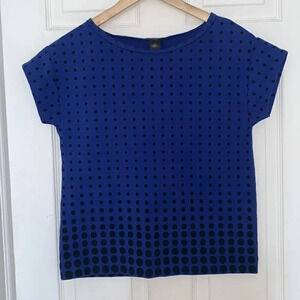 Ann Taylor polka dot shirt